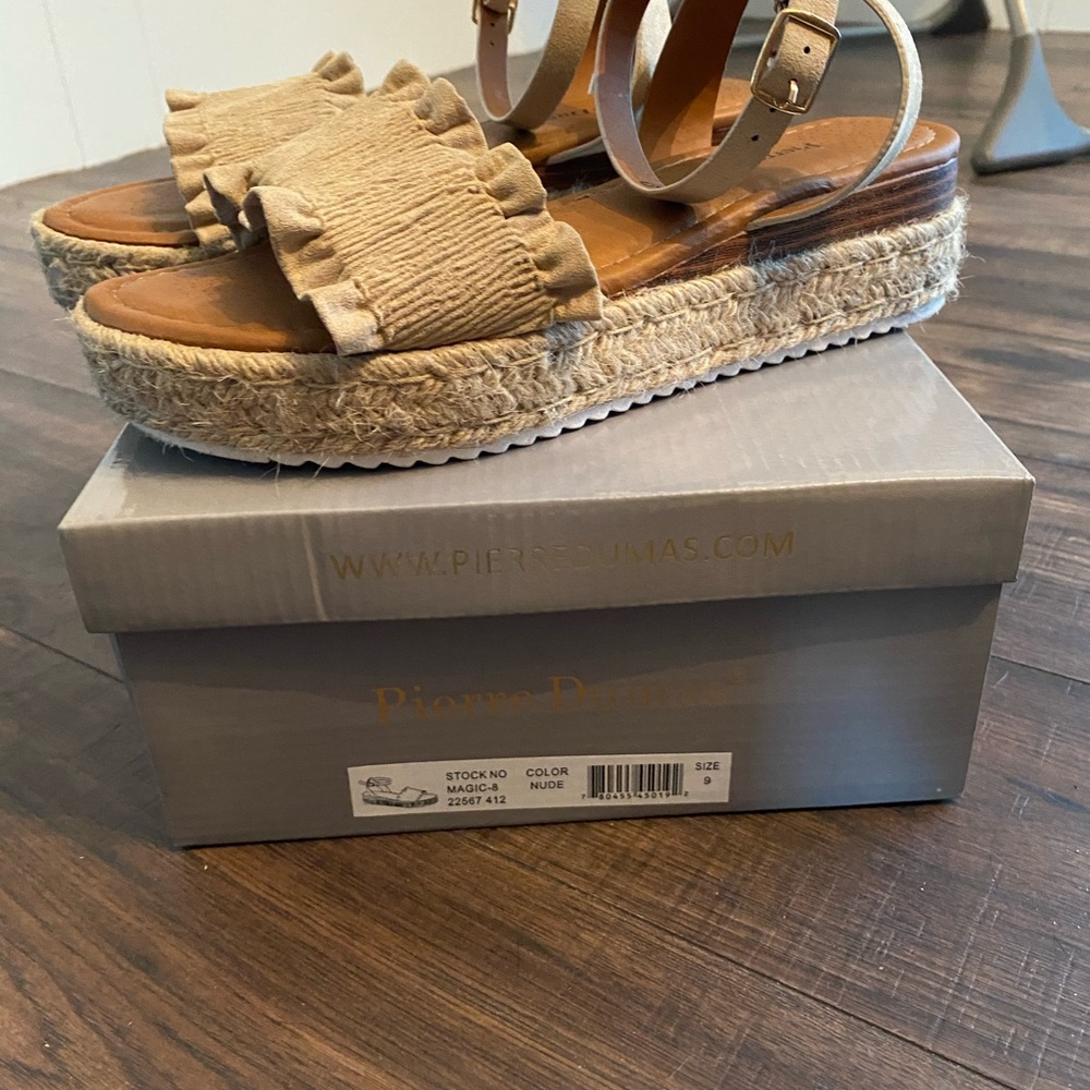 Nude Platform sandals